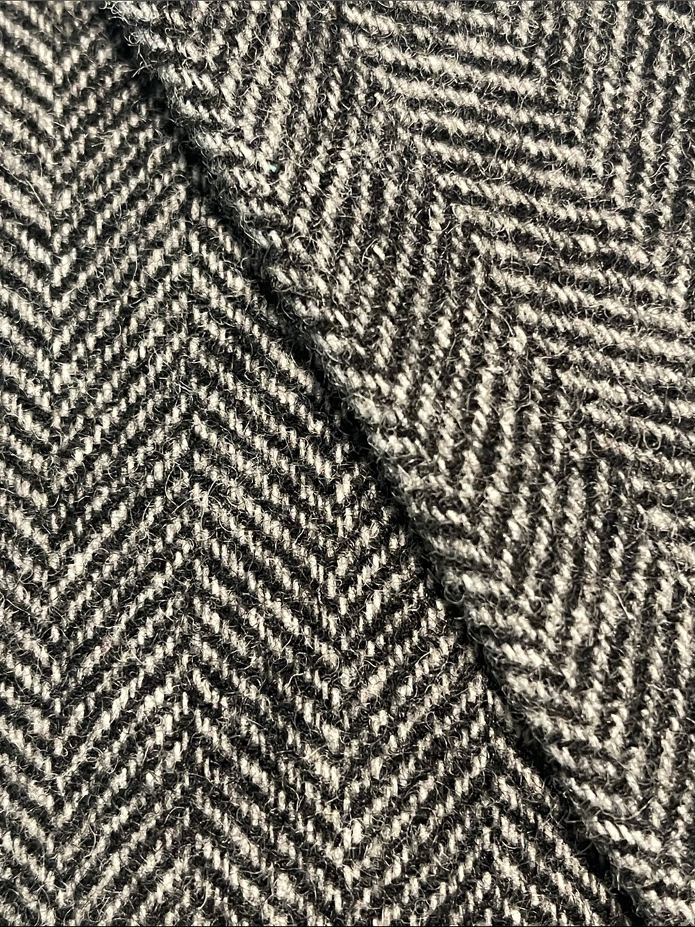 Talbots Herringbone Wool Aberdeen Shetland Blazer Size 12 - Picture 4 of 10